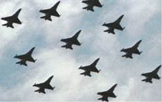 militærfly